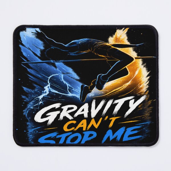 Item preview, Gravity Can't Stop Me High Jump Motivation designed and sold by AiNaturalsOnly.