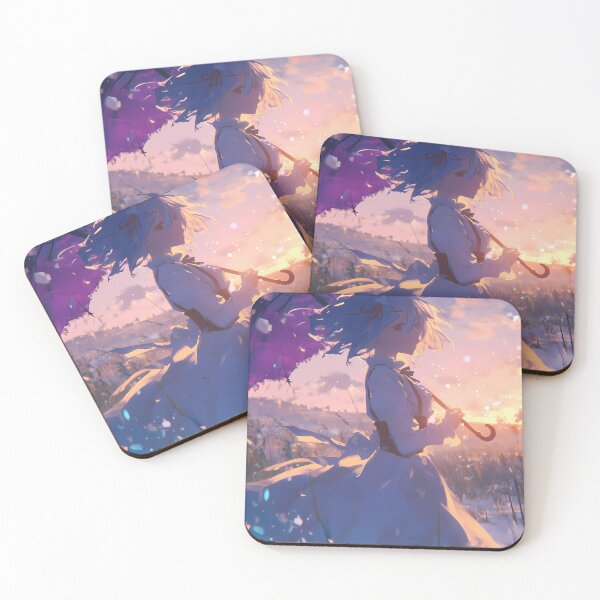 Item preview, Tobiichi Origami Date A Live Umbrella Silhouette Sunset Sky designed and sold by 108Recordings.