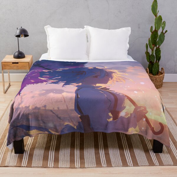 Item preview, Tobiichi Origami Date A Live Umbrella Silhouette Sunset Sky designed and sold by 108Recordings.