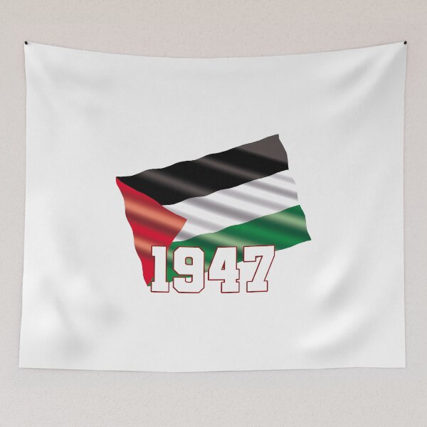 Item preview, 1947 Palestine Flag فلسطين Free Gaza | Pre-Nakba Palestine designed and sold by Amazing Arts Designs.