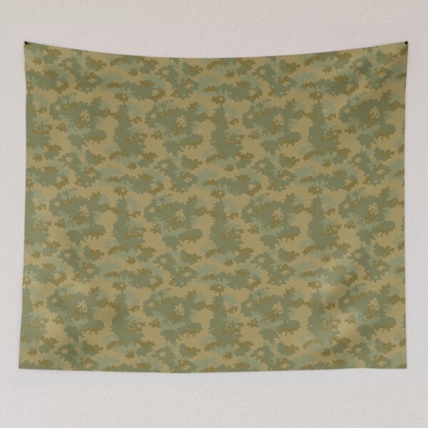 Item preview, AN O.D. GREENS, TAN,  LEAFY CAMO PATTERN- URBAN / WOODLAND - MULTI USE designed and sold by V3GFX.