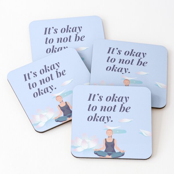 Item preview, It’s okay to not be okay. Mental Health design designed and sold by lesmakesdesigns.