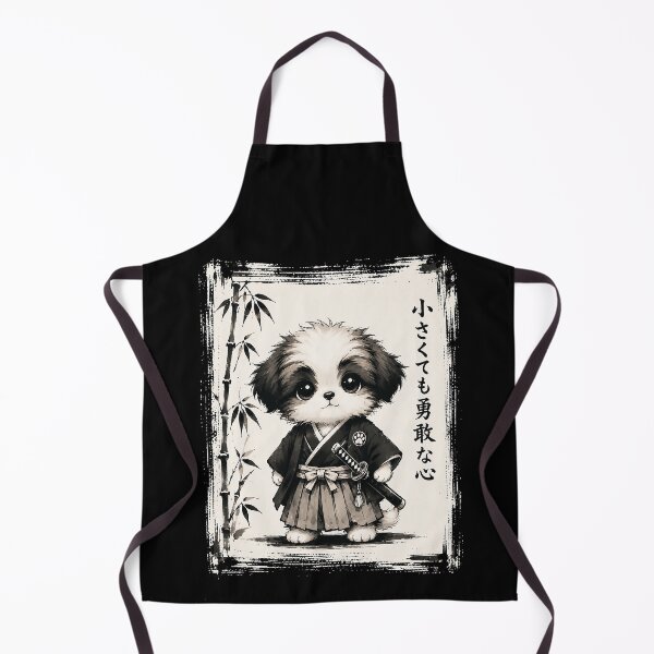 Item preview, A Small But Brave Heart - Puppy Samuri designed and sold by Uniquely4You2.