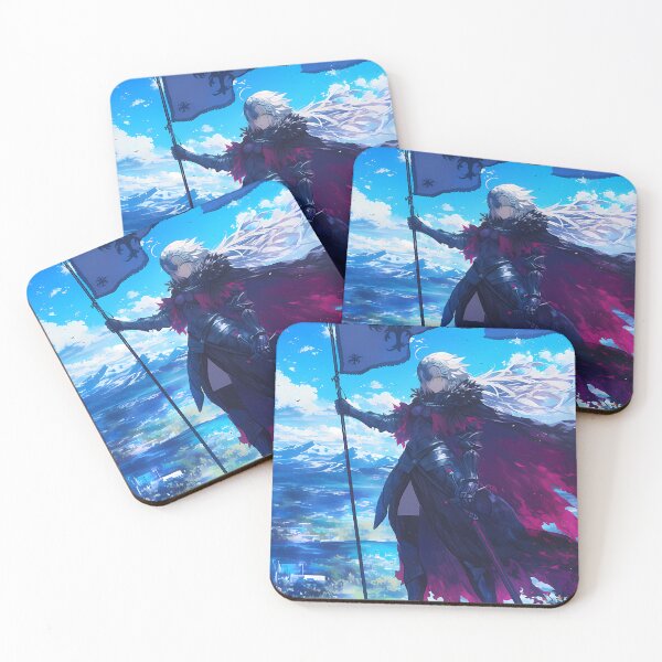 Item preview, Jeanne D Arc Alter Fate Grand Order Windy Sky Banner Resolve designed and sold by 108Recordings.