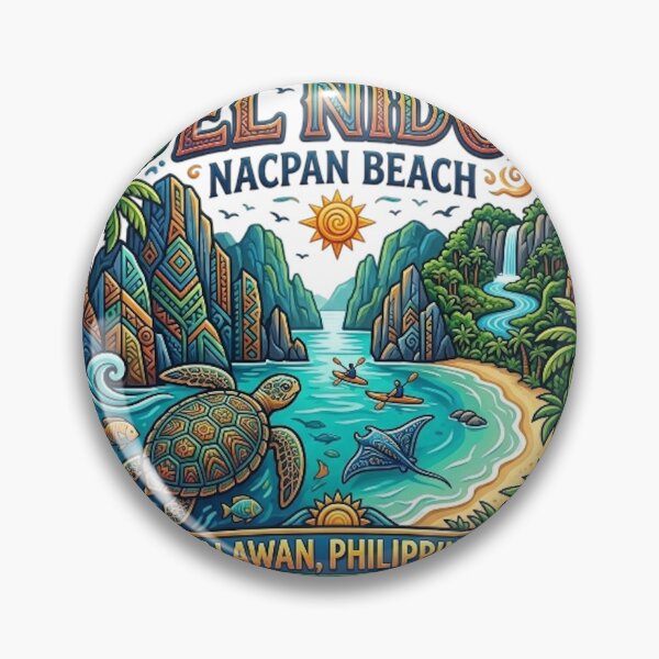 Item preview, NACPAN BEACH, EL NIDO, PALAWAN, PHILIPPINES designed and sold by likbatonboot.