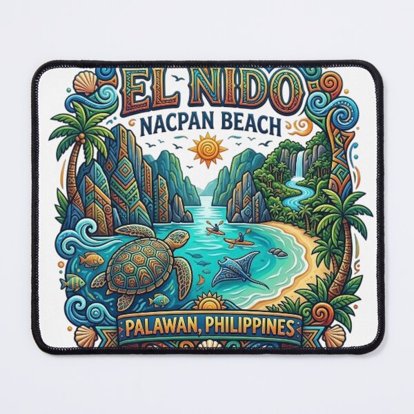 Item preview, NACPAN BEACH, EL NIDO, PALAWAN, PHILIPPINES designed and sold by likbatonboot.