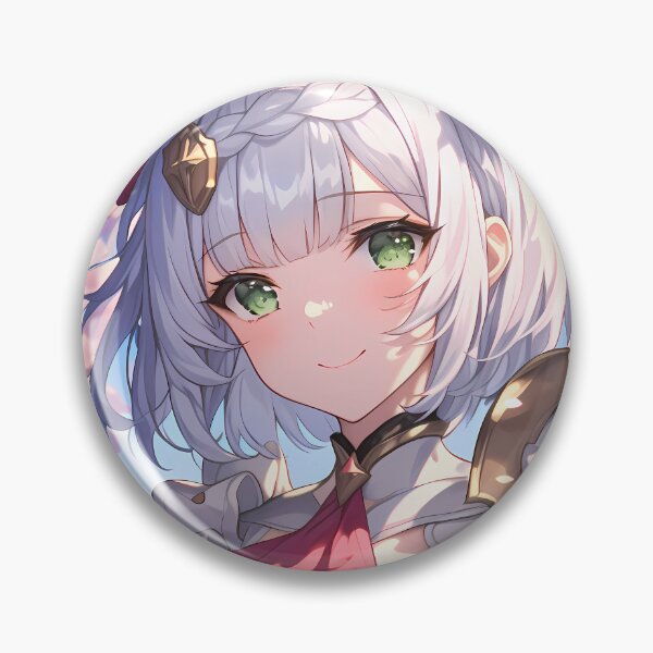Item preview, Noelle Genshin Impact Knight Maid Cherry Blossoms Spring Geo designed and sold by 108Recordings.