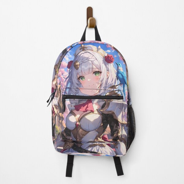 Item preview, Noelle Genshin Impact Knight Maid Cherry Blossoms Spring Geo designed and sold by 108Recordings.