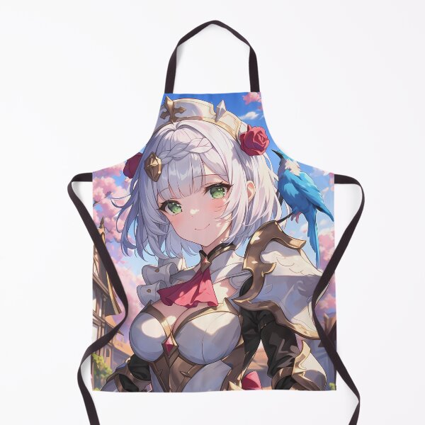 Item preview, Noelle Genshin Impact Knight Maid Cherry Blossoms Spring Geo designed and sold by 108Recordings.