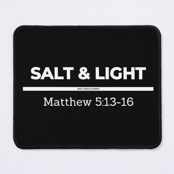 Item preview, Salt and Light Matthew 5:13-16 Bible Verse Christian Design designed and sold by Ken Chung.