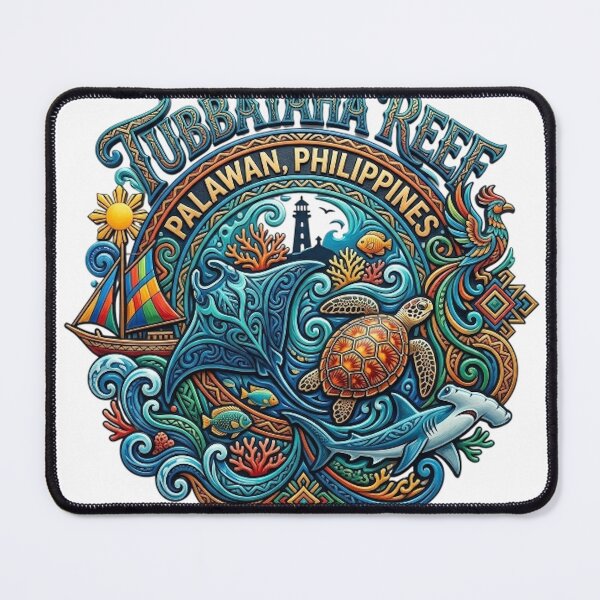 Item preview, TUBBATAHA REEF, PALAWAN, PHILIPPINES designed and sold by likbatonboot.