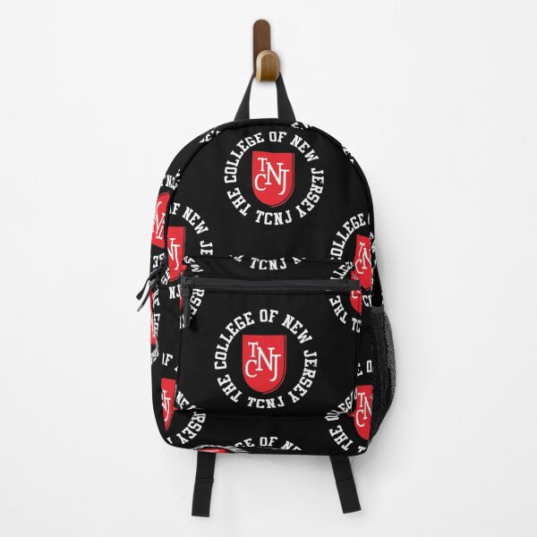 Item preview, The College of New Jersey TCNJ Red Shield Monogram Emblem designed and sold by BLVDCOLLEGE.