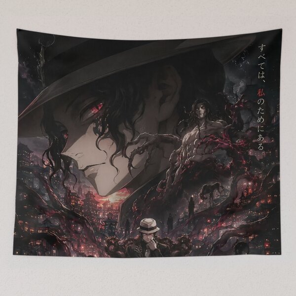 Item preview, Dark Demon King Anime | Shadow Monarch Inspired Japanese Fantasy Art  designed and sold by Dyan4.
