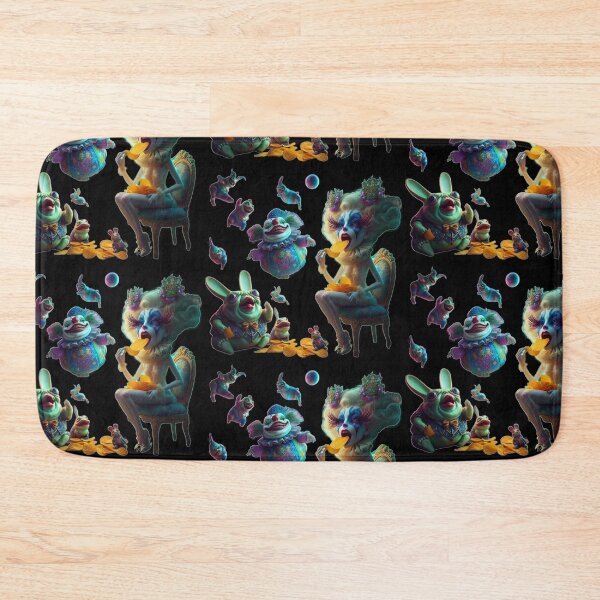 Item preview, Gothic Circus Queen Eating Potato Chips Art designed and sold by LujziWorld.