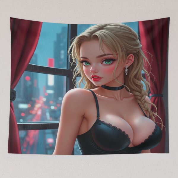 Item preview, Fayth in the City | Pretty Girl Portrait designed and sold by KasaHunterHarem.
