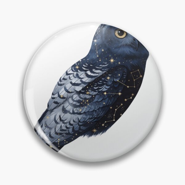 Item preview, Snowy Owl Constellation Stars Celestial Night Sky T-Shirt designed and sold by charliedelong.