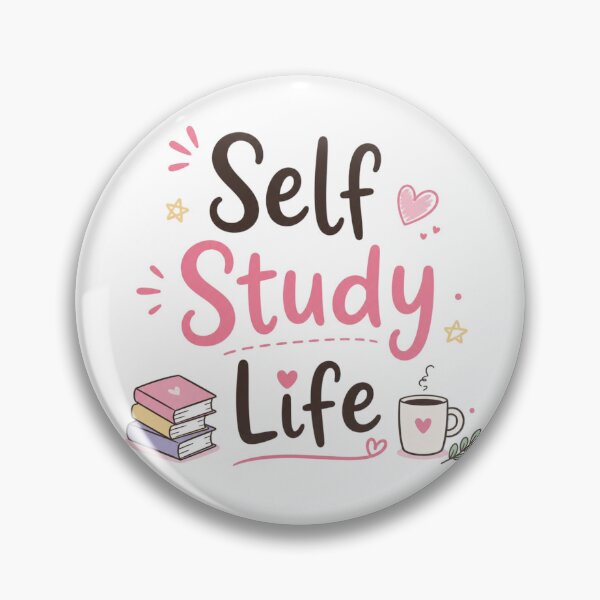Item preview, Self Study Life Cute Kawaii Student Aesthetic Design | Study Motivation Minimal Illustration designed and sold by Sanika arts .