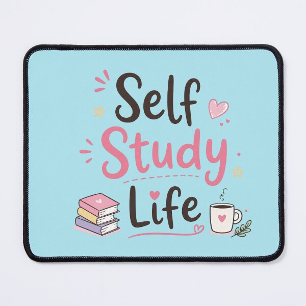 Item preview, Self Study Life Cute Kawaii Student Aesthetic Design | Study Motivation Minimal Illustration designed and sold by Sanika arts .