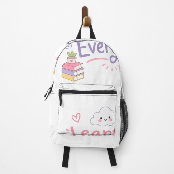 Item preview, Learning Everyday Cute Kawaii Study Quote Design | Pastel Student Aesthetic Sticker designed and sold by Sanika arts .