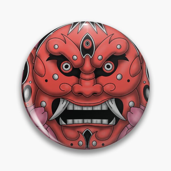 Artikelvorschau, Akahana Oni (Roter Blüten-Oni) entworfen und verkauft von LimbocityArt.