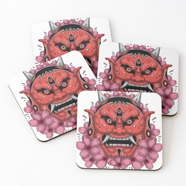 Item preview, Akahana Oni (Red Blossom Oni) designed and sold by LimbocityArt.