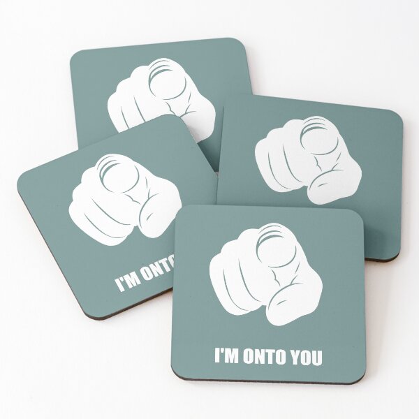 Item preview, I'm Onto You - Pointing Finger, Playfully Fun designed and sold by 2BrokeYoopers.