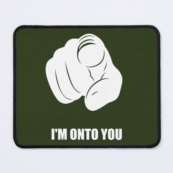 Item preview, I'm Onto You - Pointing Finger, Playfully Fun designed and sold by 2BrokeYoopers.