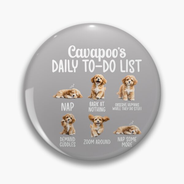 Item preview, Cavapoo's to-Do List Cavapoo Owner Cavapoo Lover designed and sold by MabelWells.