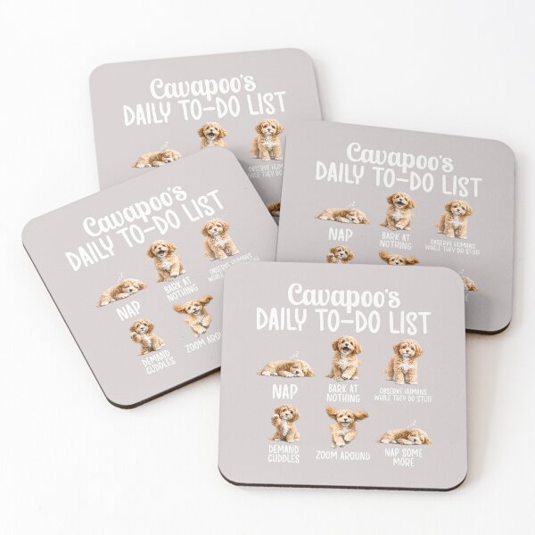 Item preview, Cavapoo's to-Do List Cavapoo Owner Cavapoo Lover designed and sold by MabelWells.