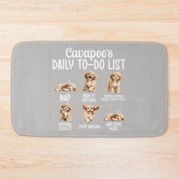 Item preview, Cavapoo's to-Do List Cavapoo Owner Cavapoo Lover designed and sold by MabelWells.