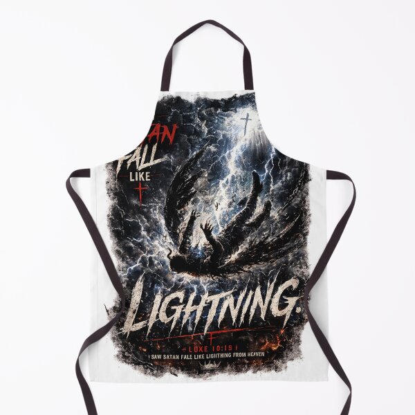 Item preview, I Saw Satan Fall Like Lightning designed and sold by ButterflyHolly Resource.