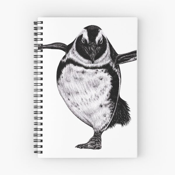 Item preview, African penguin stretching designed and sold by LorenDowding.
