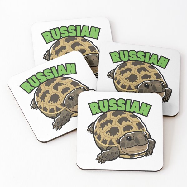 Item preview, Russian Tortoise Japanese Pop Art designed and sold by Rie-TortoTurtle.