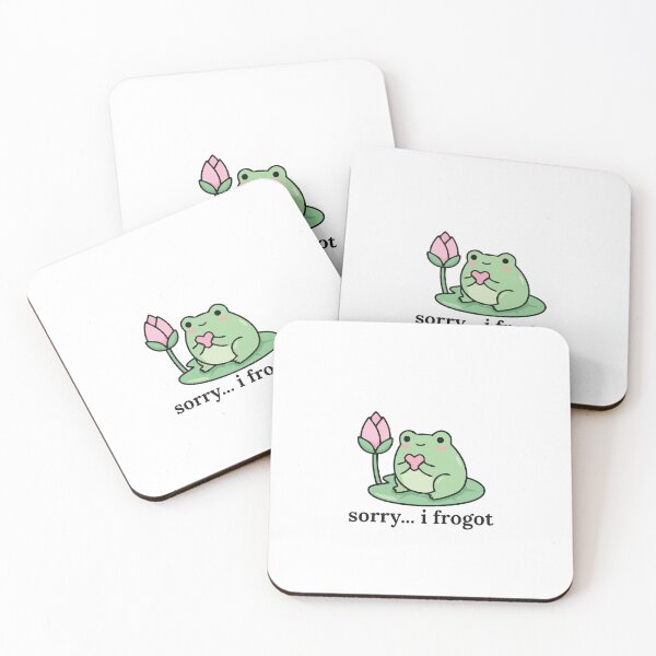 Item preview, Sorry I Frogot Kawaii Cute designed and sold by gabbycore.