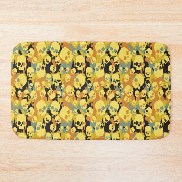 Item preview, YELLOW, ORANGE, BLACK,GRAY, WITH SKULLS MULTI-BRIGHT COLORS URBAN CAMO- MULTI USE designed and sold by V3GFX.