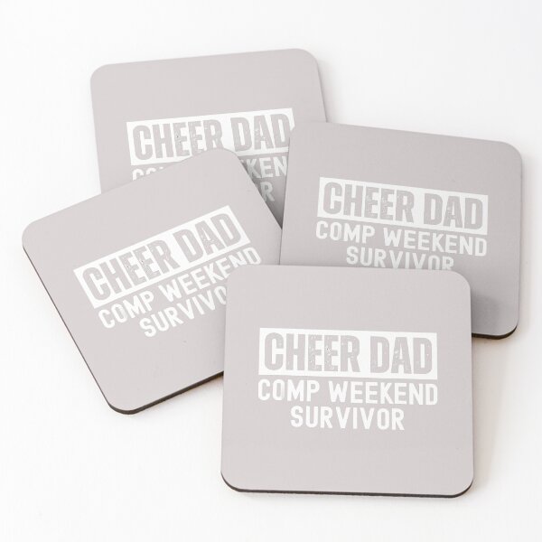 Item preview, Cheer Dad Comp Weekend Survivor Cheerleading designed and sold by MabelWells.