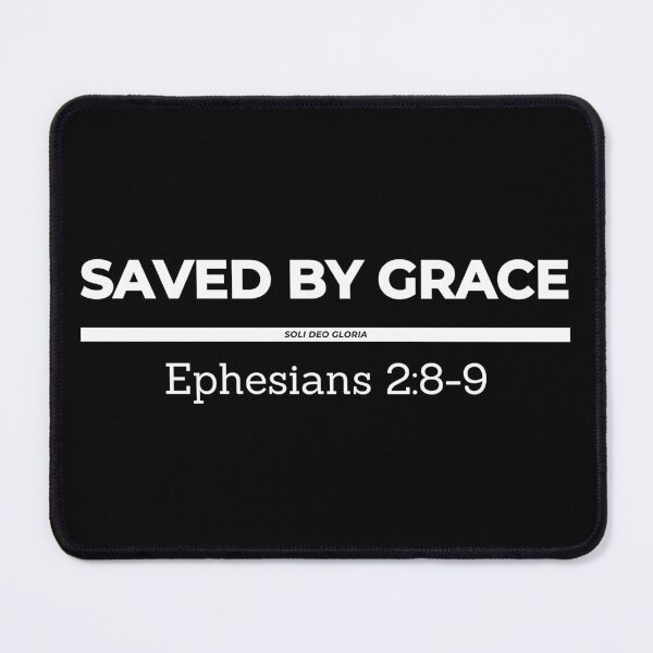 Item preview, Saved by Grace Ephesians 2:8-9 Bible Verse Christian Design designed and sold by Ken Chung.