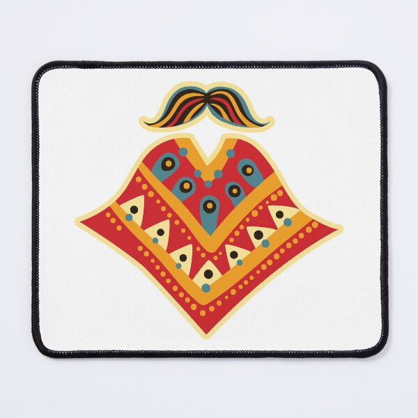 Item preview, Colorful Mustache and Sombrero designed and sold by the-craft-shop.