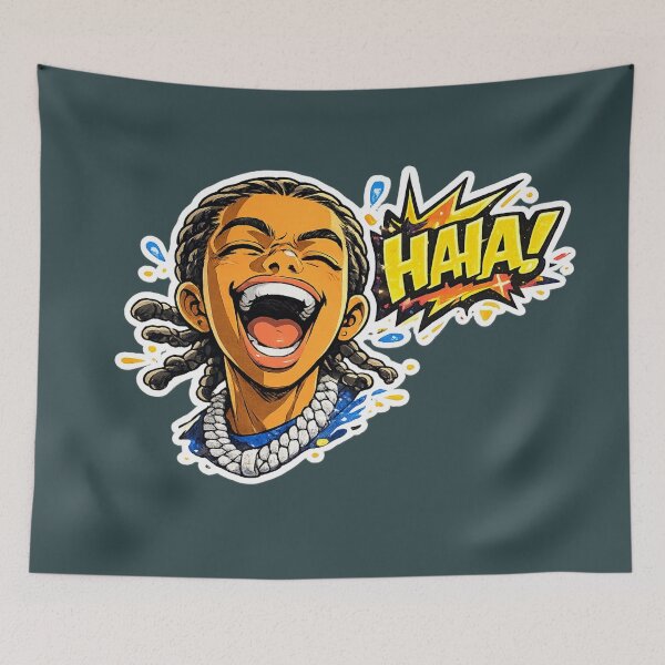 Item preview, Savage laugh designed and sold by KingzWorld.
