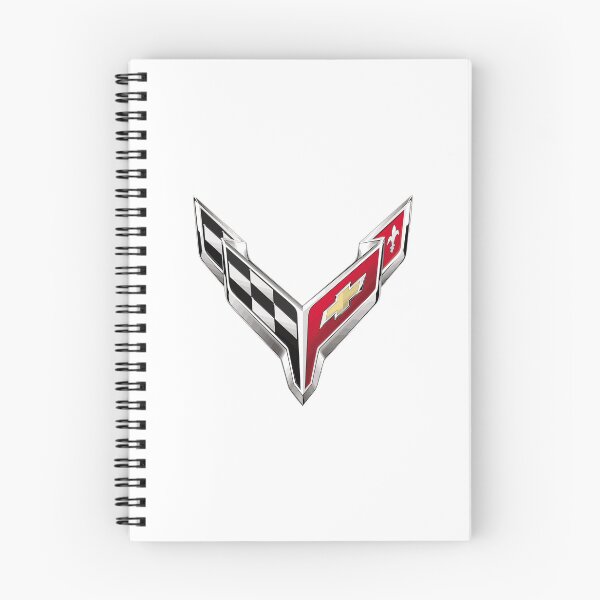 Item preview, Chevrolet Corvette Crossed Flags Emblem Luxury Sports Car Logo designed and sold by urchovugustima.