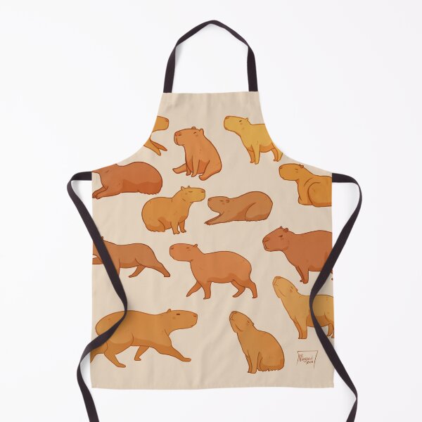 Item preview, Cartoon Capybaras the largest rodents in adorable poses designed and sold by Maysoulrose.