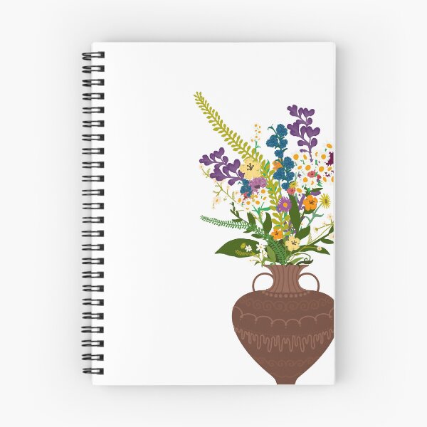 Item preview, Wildflowers in Brown Vase designed and sold by blejsart.