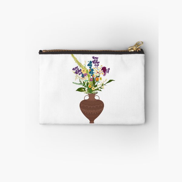 Item preview, Wildflowers in Brown Vase designed and sold by blejsart.