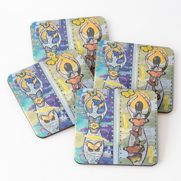 Item preview, Butterfly Goddess Sisters by Harriette Knight designed and sold by harrietteknight.