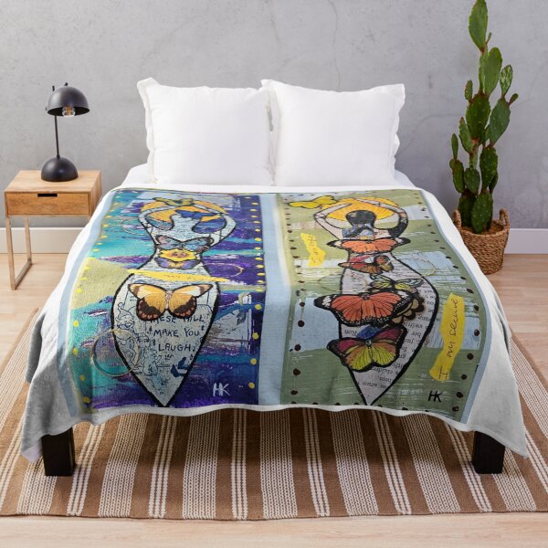 Item preview, Butterfly Goddess Sisters by Harriette Knight designed and sold by harrietteknight.