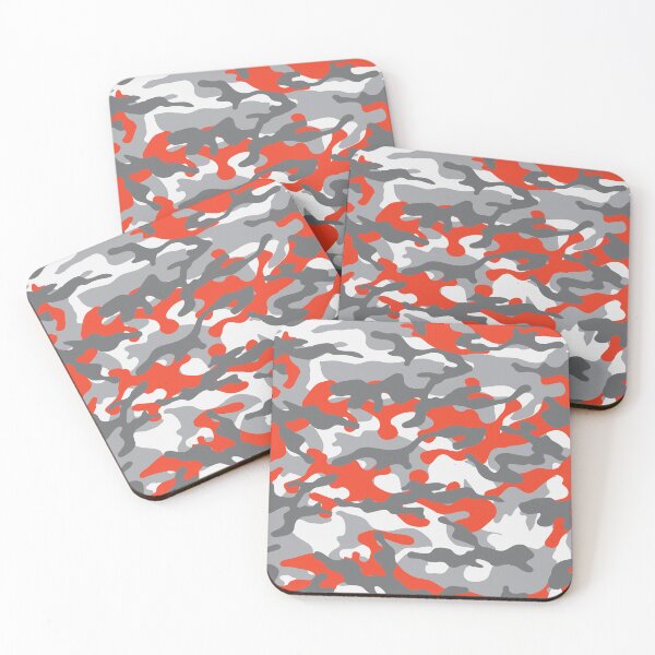 Item preview, DARK ORANGE, GRAYS, BLACK, BRIGHT COLORS URBAN CAMO- MULTI USE designed and sold by V3GFX.