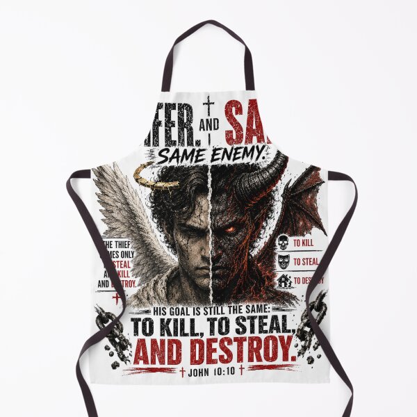 Item preview, Lucifer and Satan Same Enemy designed and sold by ButterflyHolly Resource.