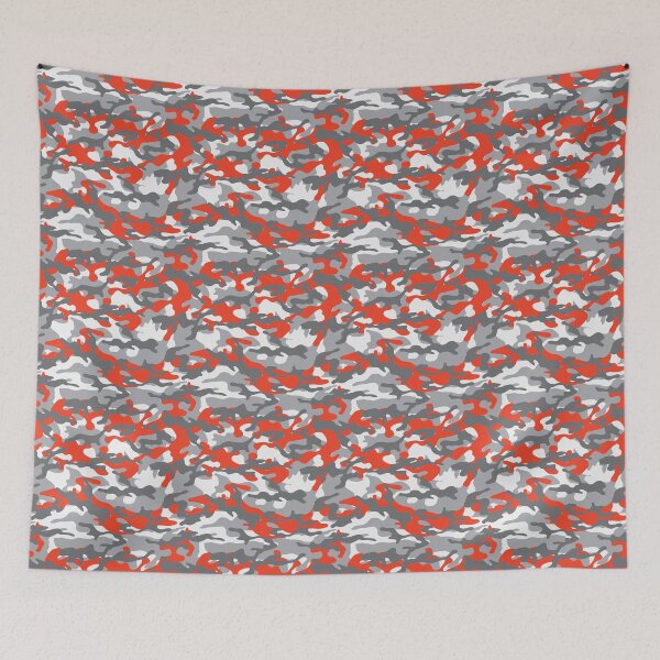 Item preview, DARK ORANGE, GRAYS, BLACK, BRIGHT COLORS URBAN CAMO- MULTI USE designed and sold by V3GFX.