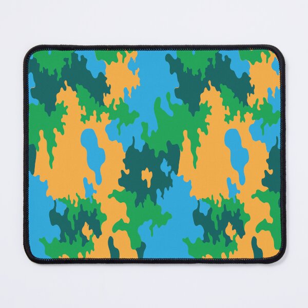 Item preview, BLUE, GREENS, YELLOW MULTI-BRIGHT COLORS URBAN CAMO- MULTI USE designed and sold by V3GFX.