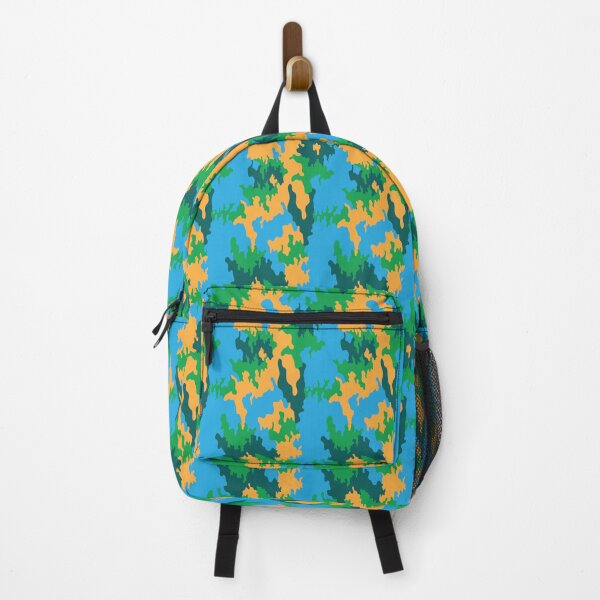 Item preview, BLUE, GREENS, YELLOW MULTI-BRIGHT COLORS URBAN CAMO- MULTI USE designed and sold by V3GFX.